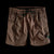 Award Safety FXD Work Short Elastic Waist Repreve Stretch Ripstop Khaki Front view