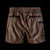 Award Safety FXD Work Short Elastic Waist Repreve Stretch Ripstop Khaki Rear view