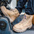Footwear - Steel Blue Argyle Zip Scuff Cap Steel Safety Work Boots