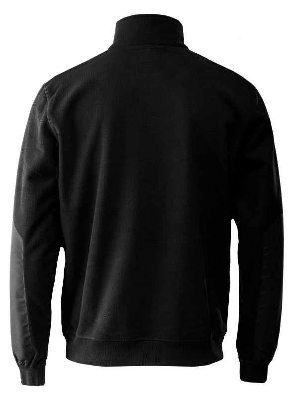 FXD WS-2 Work Fleece Pullover Collar Black Rear