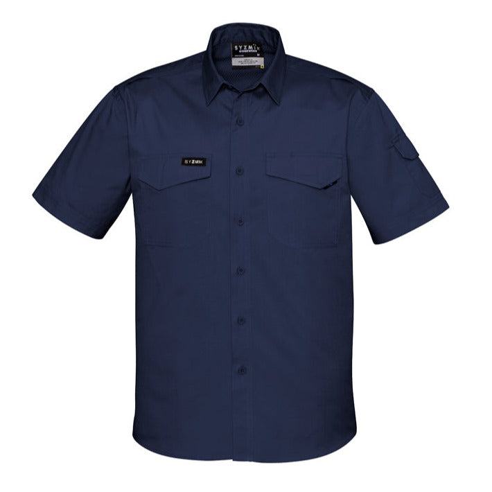 Jims Scratch and Dent Work Shirt Mens Rugged Cooling Short Sleeve