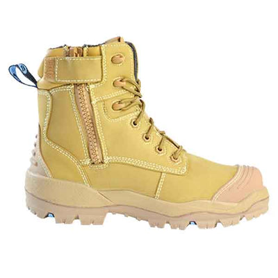 Award Safety Bata Helix Ultra Longreach Zip Sided Composite Scuff Cap Safety Boot Side view