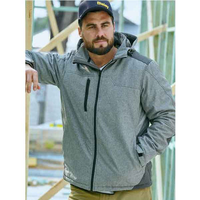 Workwear Bisley Flex and Move Jacket Shield BJ6937 Tradie Front view