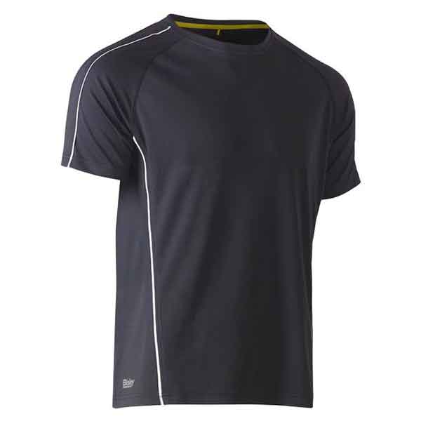 Award Safety Bisley Tee Cool Mesh BK1426 Charcoal  Front