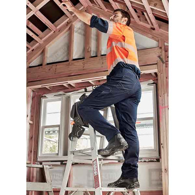 Syzmik Mens Cargo Pant Summer Weight ZP145 Man on Ladder