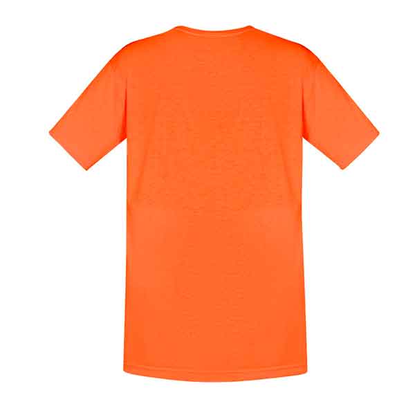 Syzmik Mens Hi Vis Tee Shirt ZH290 Orange Back