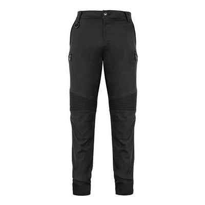 Award Safety Syzmik Work Pant Mens Streetworx Stretch ZP320 Charcoal Front