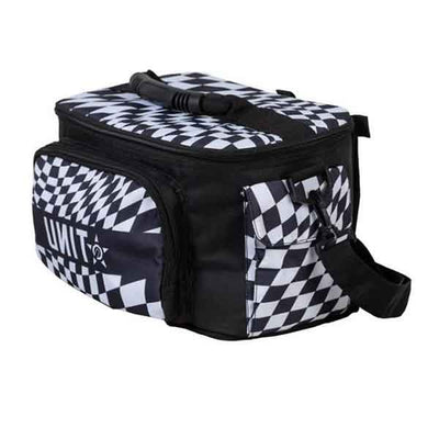 UNIT Cooler Bag Checkers 191131006 Black right end
