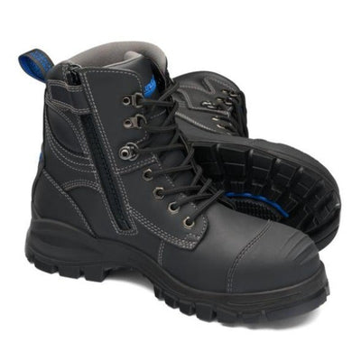 Footwear - Blundstone Zip Lace Up Safety Boot #997