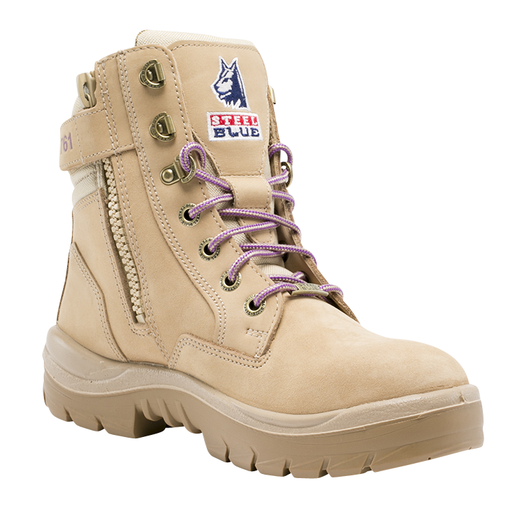 Womens steel 2025 cap boots afterpay