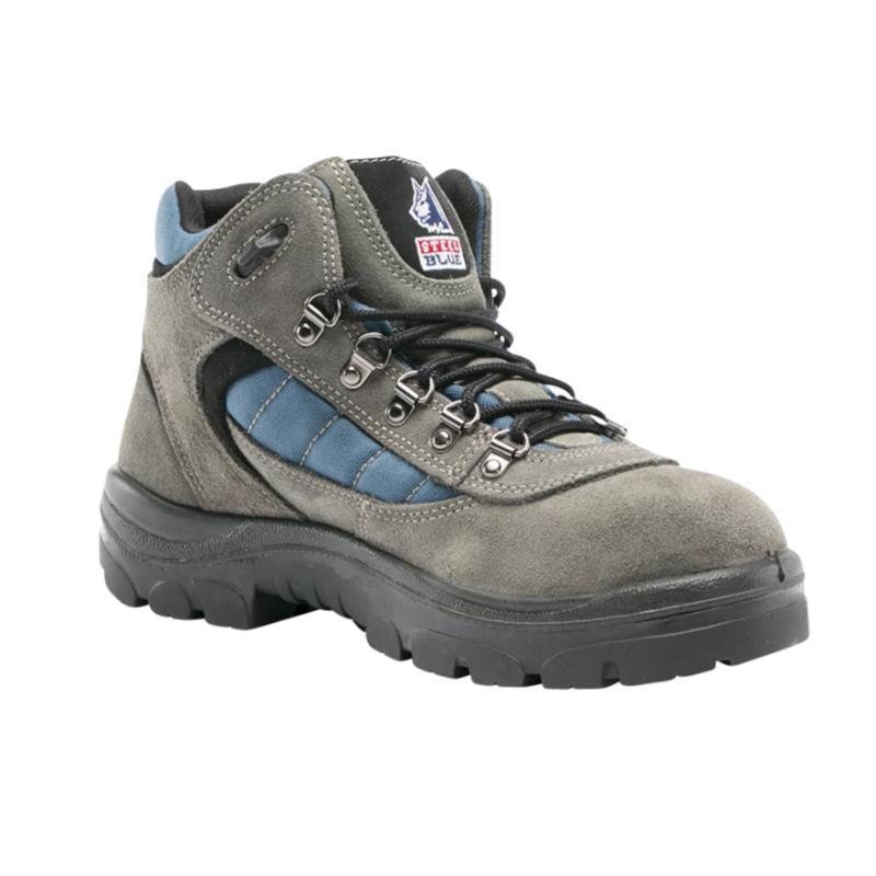 Footwear - Steel Blue Wagga Lace Up Hiker Work Boots