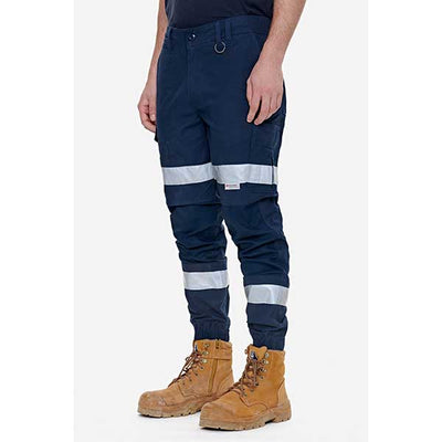 High Vis Clothing - ELWD Mens Reflective Cuffed Work Pants