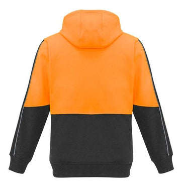 High Vis Clothing - Syzmik Hi Vis Hoodie Unisex Full Zip