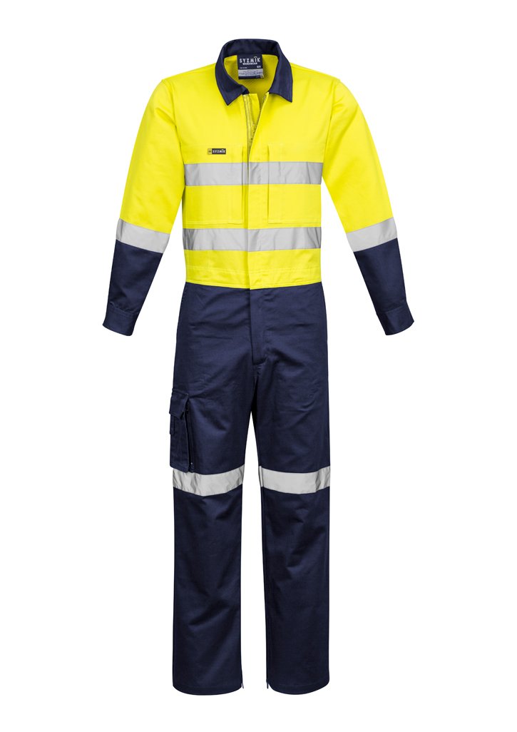 High Vis Clothing - Syzmik Hi Vis Overall Taped Rugged Cooling