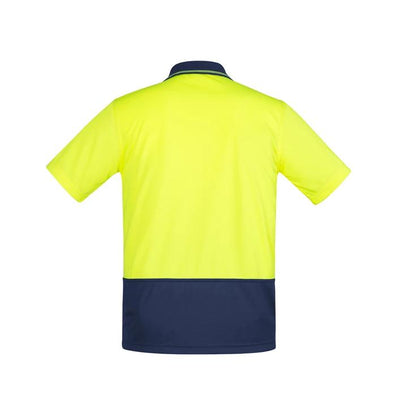 High Vis Clothing - Syzmik Hi Vis Polo Shirt Mens Comfort Back Short Sleeve