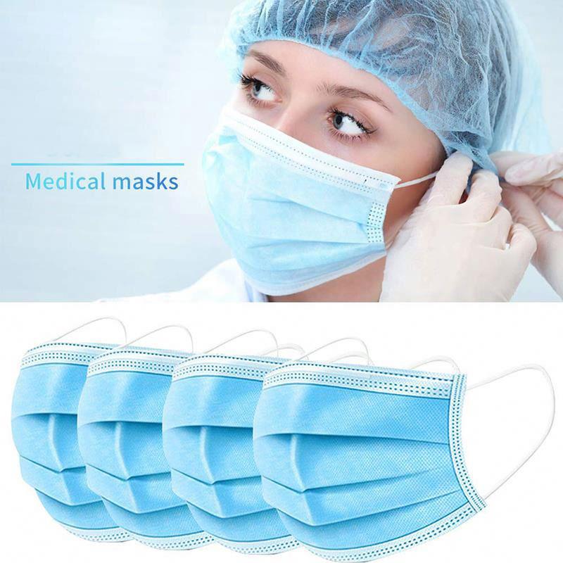 Disposable Face Mask 3 Ply 20 Pack