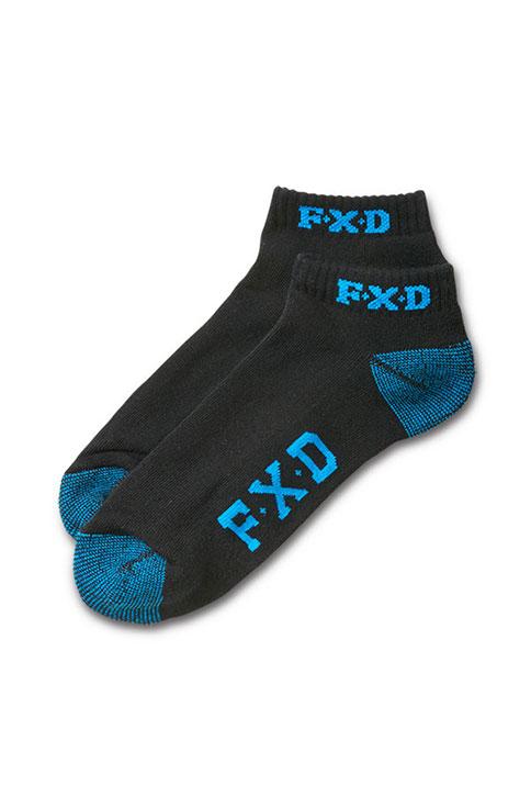 Workwear - FXD Sock Vadar Ankle 5 Pack Multi Coloured Size 7 To 12